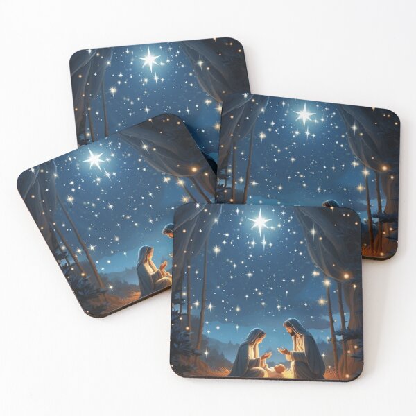 Item preview, Nativity of Jesus – Holy Night Christmas Illustration designed and sold by Leerzen.
