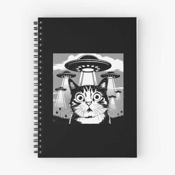Aperçu de l'œuvre Chat kawaii mignon enlevé par un OVNI – Mème d'anime extraterrestre drôle créée et vendue par EVESTUDIOART.