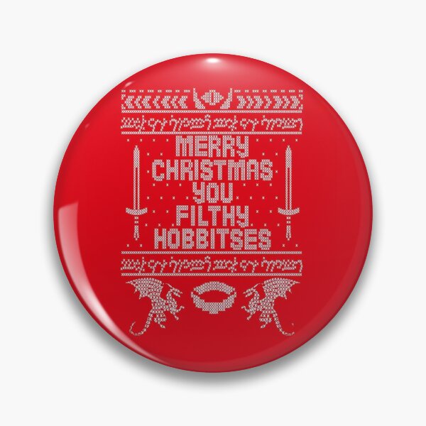 Item preview, Merry Chistmas You Filthy Halfling Ugly Sweater designed and sold by Becooldesing.