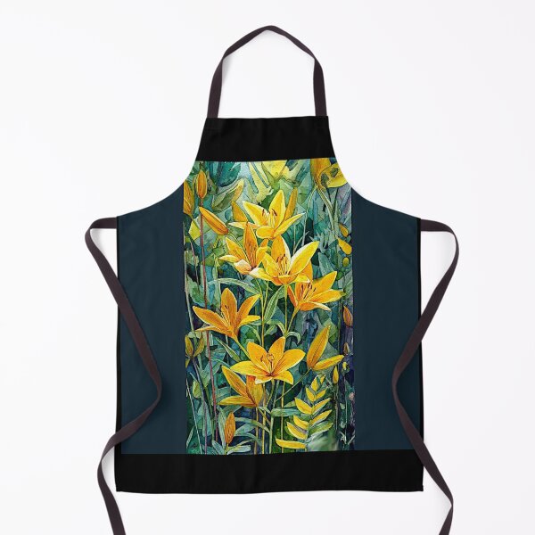 Item preview, Yellow oranged lilies to Mariana #9 designed and sold by Helios Be. Lavsh.