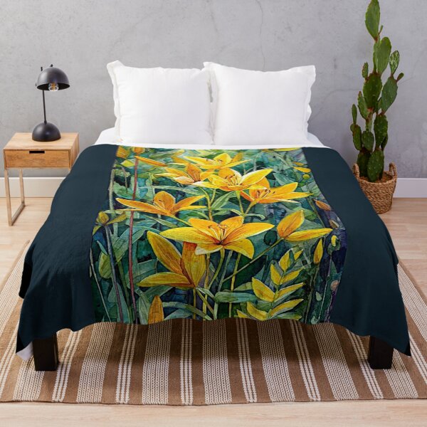 Item preview, Yellow oranged lilies to Mariana #9 designed and sold by Helios Be. Lavsh.