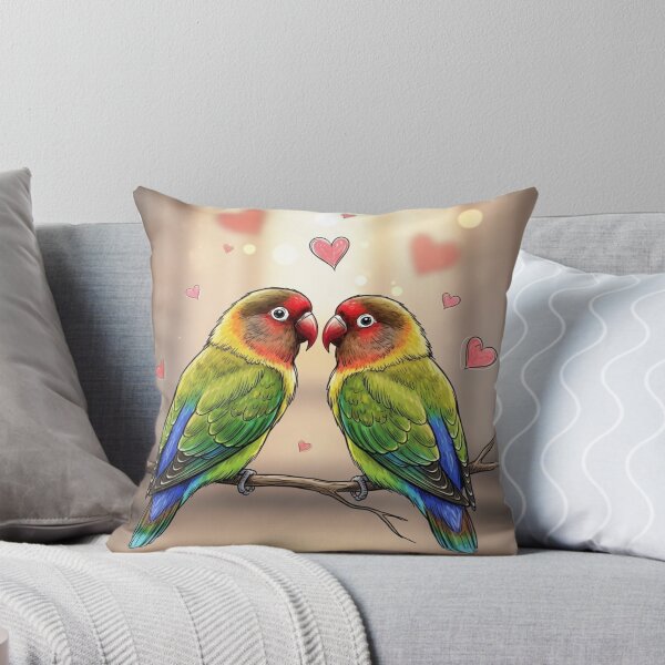 Item preview, Lovebirds Couple designed and sold by PetJoyPrintsCO.