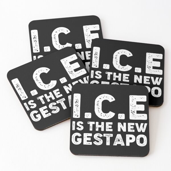 Item preview, ICE Is The New Gestapo designed and sold by kolshi-shop.