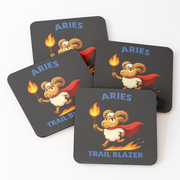 Item preview, Aries Astrology Zodiac Horoscope Rising Sign ,Trail Blazer designed and sold by JamesDunican.