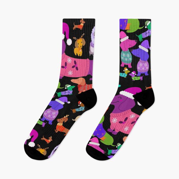 Item preview, Christmas Wieners Explosion! Funky colors designed and sold by MirAgi.