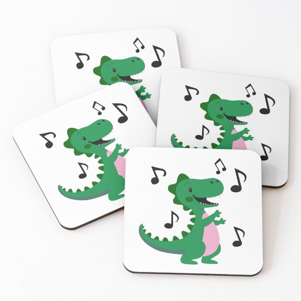 Item preview, Singing Dinosaur Cartoon Art designed and sold by IN Tales.