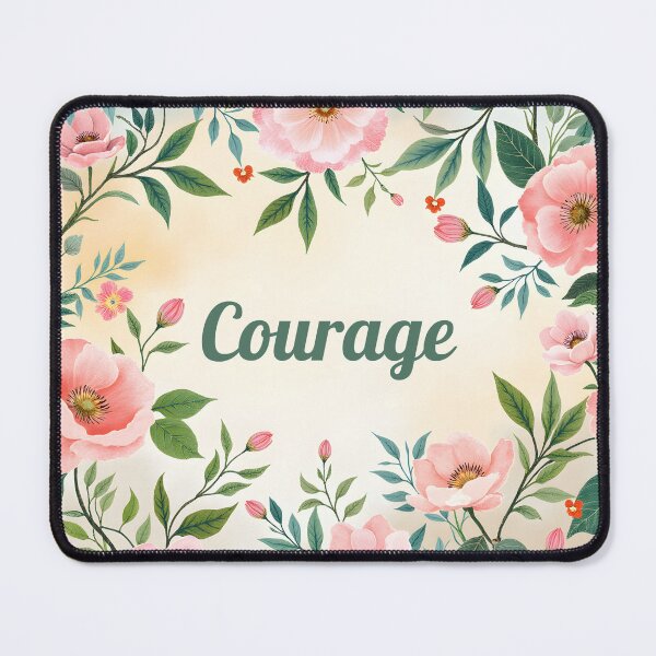 Item preview, Inspiring Echoes - Courage designed and sold by Petalandfur.