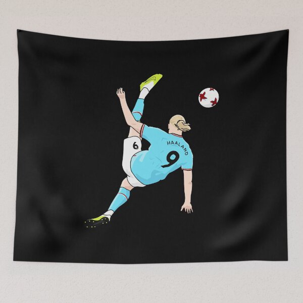 Item preview, Bicycle Kick Haaland  designed and sold by KahnHolliday.