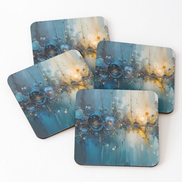 Item preview, Cute Dynamic Abstract Art Pieces Vibrant Color Patterns designed and sold by ART ATTACK ZONE.