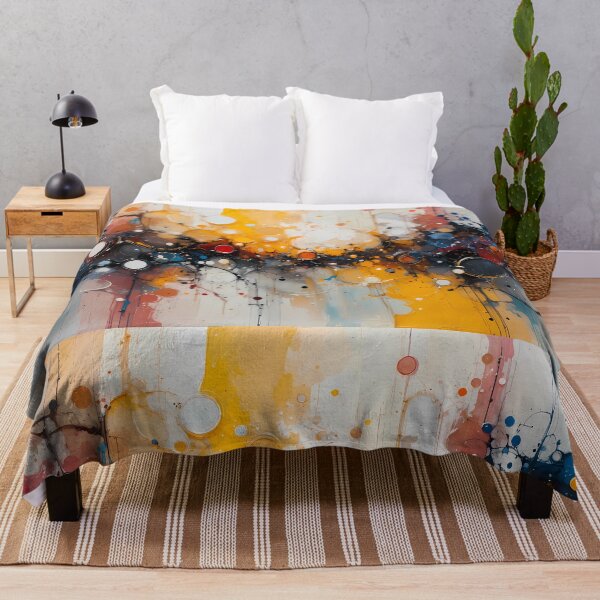 Item preview, Funny Dynamic Abstract Art Pieces Vibrant Color Patterns designed and sold by ART ATTACK ZONE.