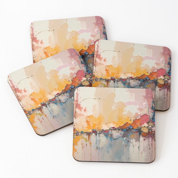 Item preview, Cat Dynamic Abstract Art Pieces Vibrant Color Patterns designed and sold by ART ATTACK ZONE.