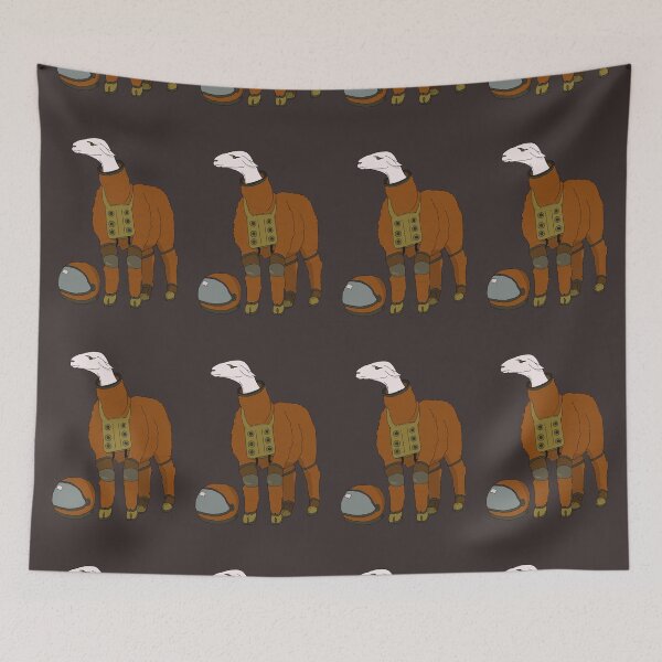 Item preview, Space sheep (orange) designed and sold by lclkrist.