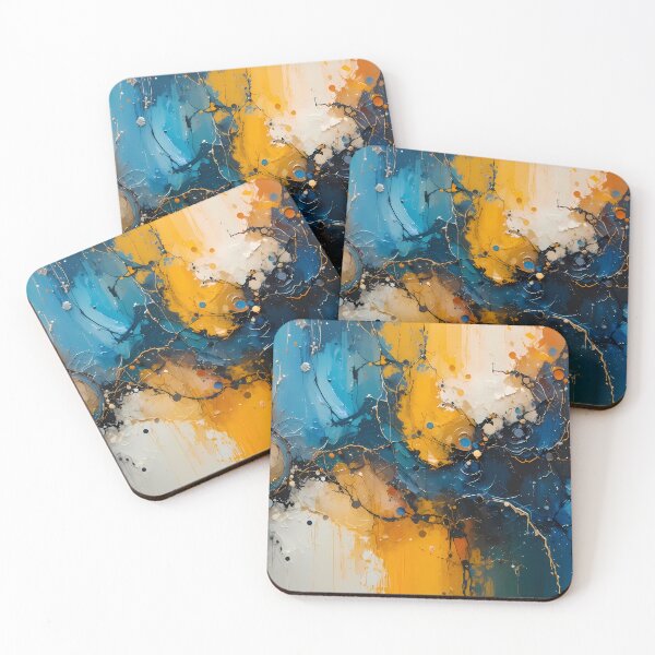Item preview, Dog Dynamic Abstract Art Pieces Vibrant Color Patterns designed and sold by ART ATTACK ZONE.