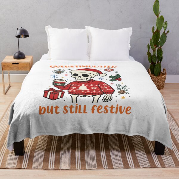 Item preview, Overstimulated but still festive designed and sold by teemaker24.