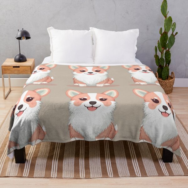 Item preview, Pastel Corgi — Cute Dog Breed Illustration designed and sold by Malfinio.