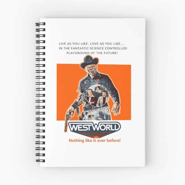 Item preview,  Live As You Like Love As You Like In The Fantastic Science Controlled Playground Of The Future Nothing Like It Ever Before Westworld Orange designed and sold by sheldonchristen.