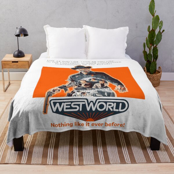 Item preview, Live As You Like Love As You Like In The Fantastic Science Controlled Playground Of The Future Nothing Like It Ever Before Westworld Orange designed and sold by sheldonchristen.