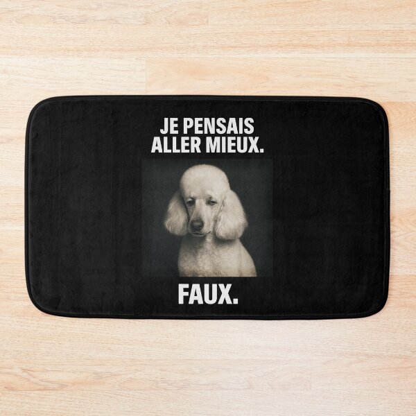 Item preview, I Thought I’d Feel Better. I Was Wrong. – Sad dog meme burnout designed and sold by Badsketchclub.