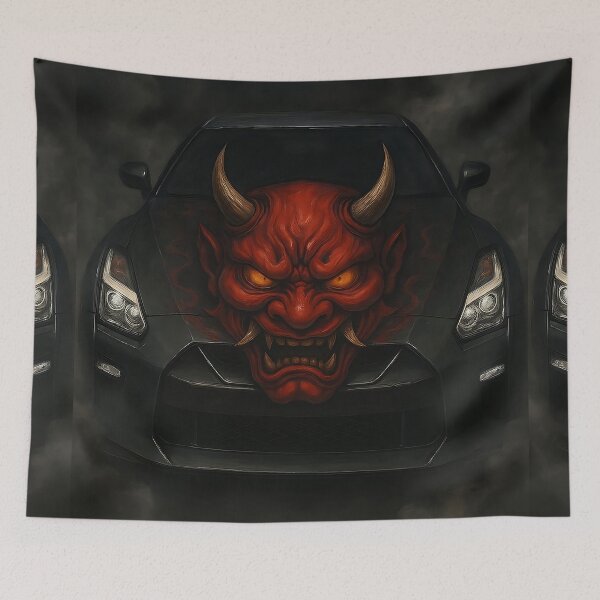 Item preview, GCR1 JDM Oni Mask Hood designed and sold by GCR1.