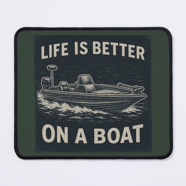 Item preview, Life Is Better On A Boat Quote designed and sold by EimSol.