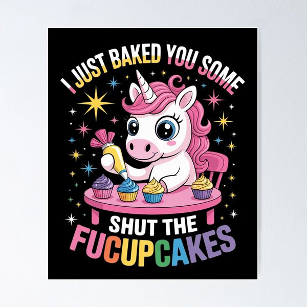 Item preview, I Baked You Some Shut The Fucupcakes Cake Lover 3  designed and sold by InspiredFoul.