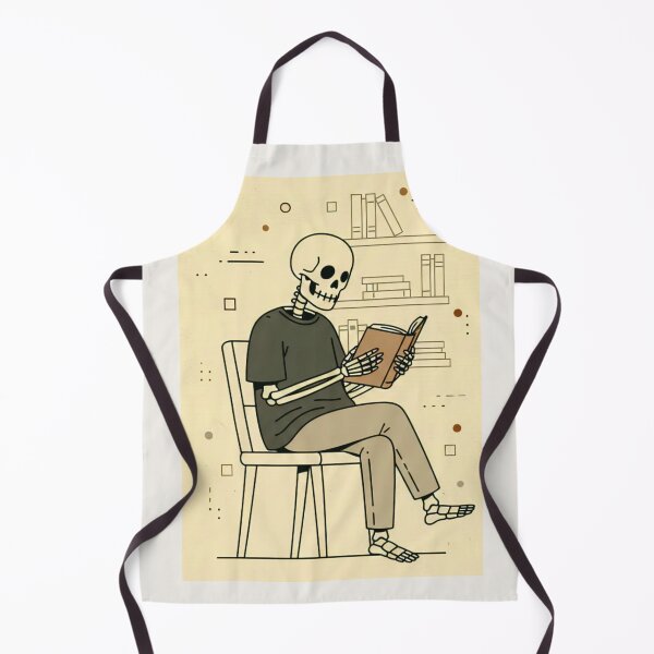 Item preview, READER | Minimalist Skeleton Streetwear Art designed and sold by DEADLINE. .
