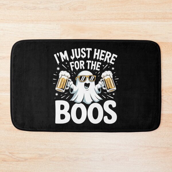 Item preview, I'm Just Here For The Boos Halloween Ghost Beer Crew men  designed and sold by KotexTemu.