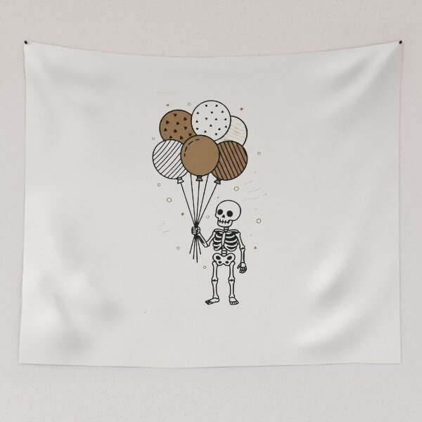 Item preview, VENDOR | Minimalist Skeleton Streetwear Art  designed and sold by DEADLINE. .