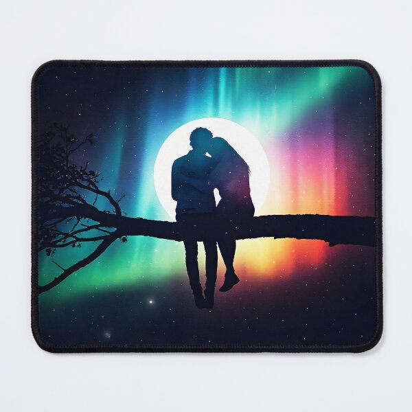 Item preview, Watching the Northern Lights, Ai Generated Art  designed and sold by ACC .