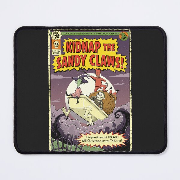Item preview, Kidnap The Sandy Claws - Vintage Horror Comic Cover designed and sold by Dmitrii Legoshin.