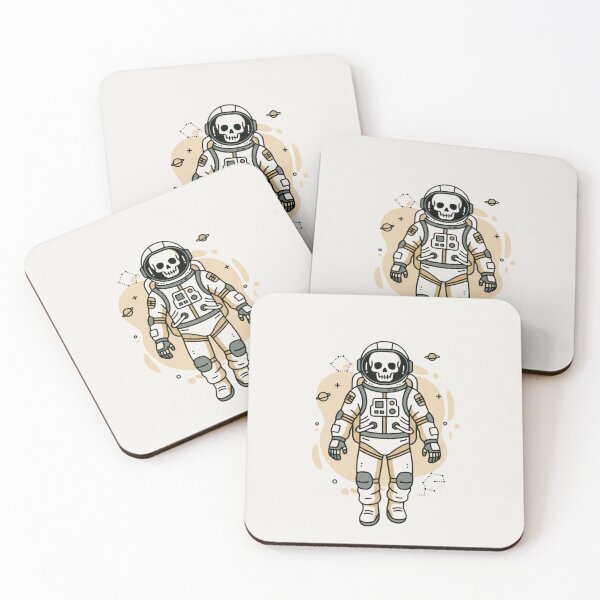 Item preview, ASTRONAUT | Minimalist Skeleton Streetwear Art  designed and sold by DEADLINE. .