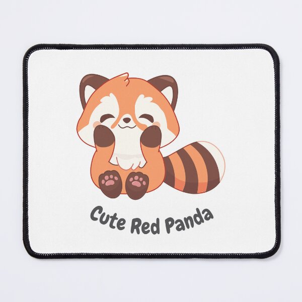 Item preview, Adorable Smiling Red Panda Illustration designed and sold by IN Tales.