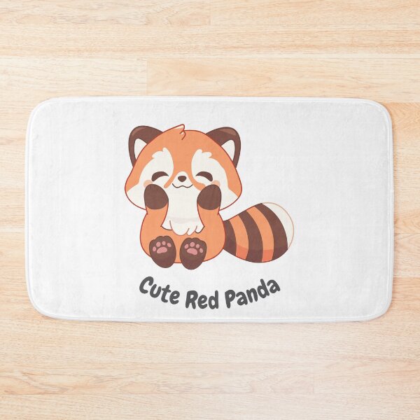 Item preview, Adorable Smiling Red Panda Illustration designed and sold by IN Tales.