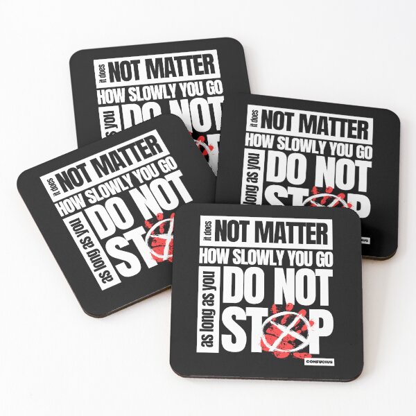 Item preview, Do Not Stop Motivational Typography Quote (Alternate) designed and sold by LinyaAtbpPH.