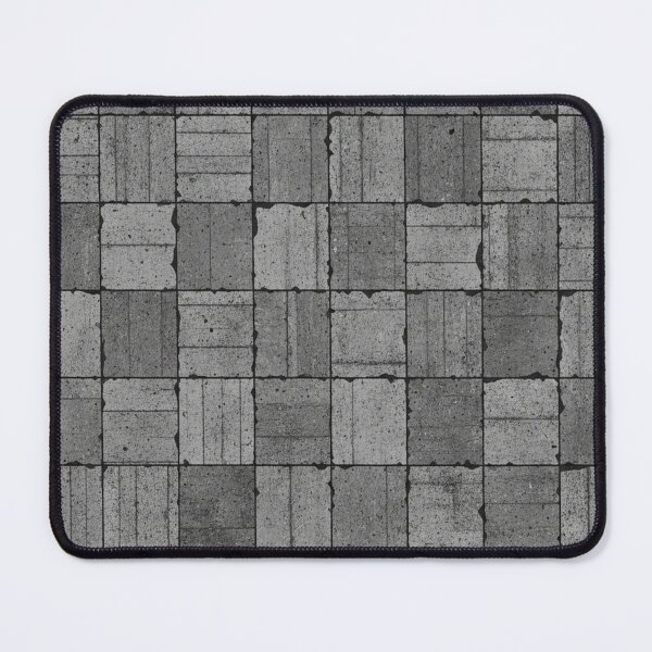 Item preview, Industrial Brutalist Stone Grid Pattern Weathered Concrete Blocks designed and sold by Owcomm.