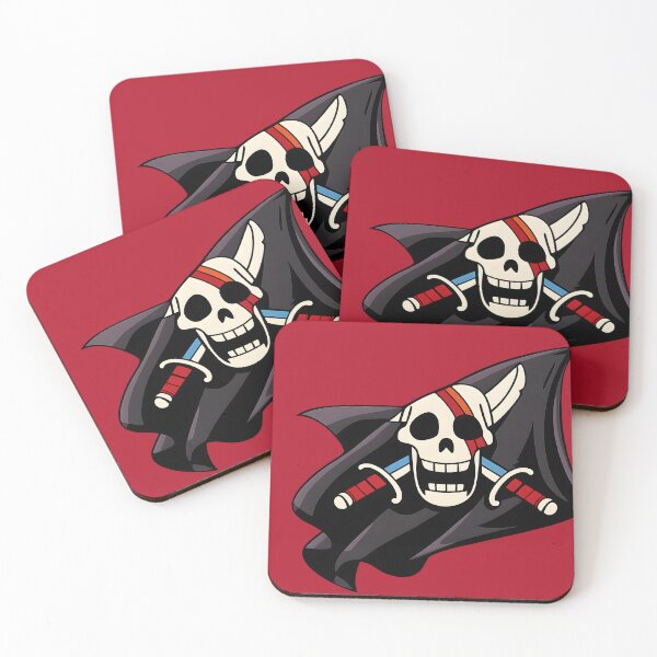 Item preview, Winged Pirate Skull Flag – Bold Anime-Inspired Jolly Roger Emblem designed and sold by AnimeFlash_0.