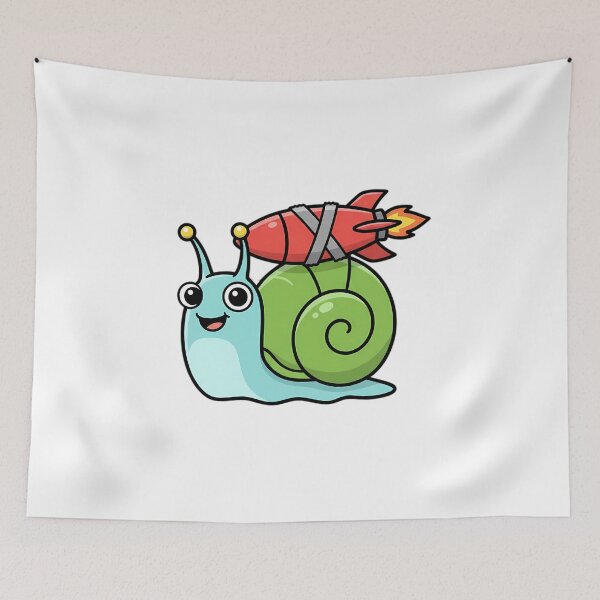 Item preview, Speed of Life Funny Procrastination Snail designed and sold by GiftsForge.