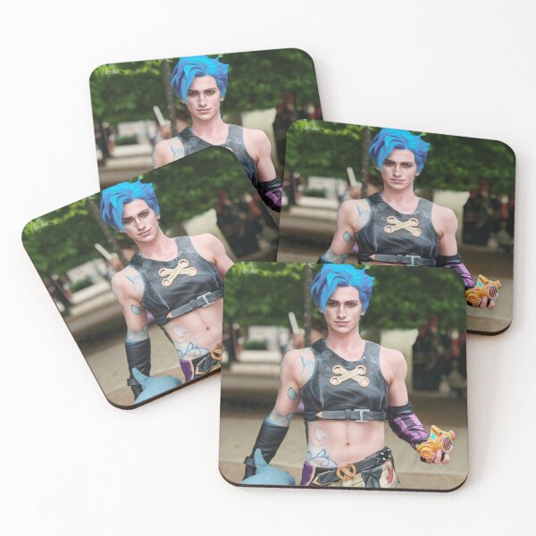 Artikelvorschau, Jinx Cosplay-Druck (Männlich/Geschlechtertausch) entworfen und verkauft von ronnie-marshall.
