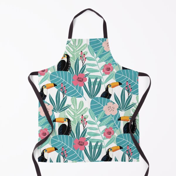 Item preview, Tropical Toucan Jungle Pattern designed and sold by PSYNOVA.