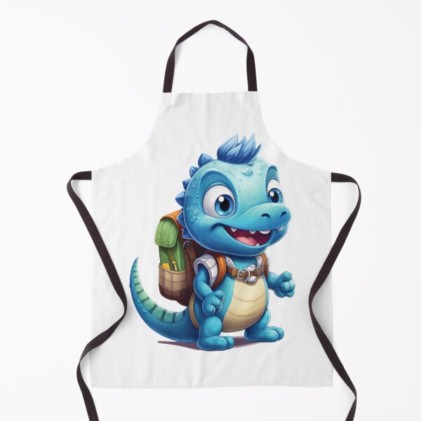 Item preview, Blue Dinosaur Back to School Adventure designed and sold by LunaPixelStudio.