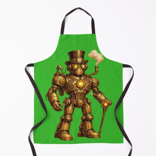 Item preview, Steampunk Gentleman Automaton – Brass Robot designed and sold by Papier Atelier Art.