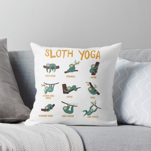Item preview, Sloth Yoga, Funny Sloth, Sloth, Animal Lover, Cute Animal, Funny Yoga, Yoga, Adorable Animals  designed and sold by DesignDenDo ⭐⭐⭐⭐⭐.
