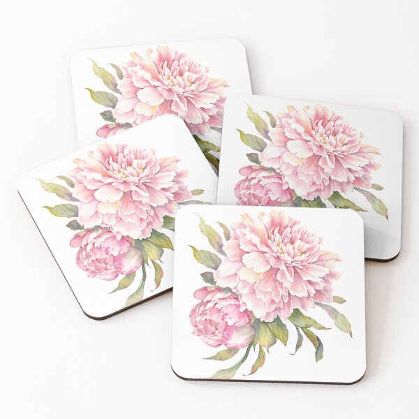 Item preview, Pink Peony Flowers designed and sold by jeannadano.