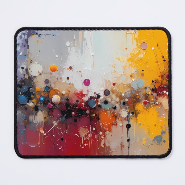 Item preview, Halloween Dynamic Abstract Art Pieces Vibrant Color Patterns designed and sold by ART ATTACK ZONE.