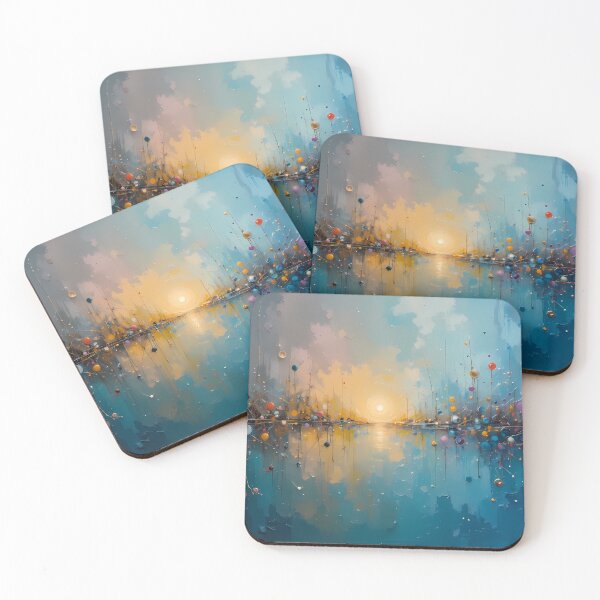 Item preview, Christmas Dynamic Abstract Art Pieces Vibrant Color Patterns designed and sold by ART ATTACK ZONE.