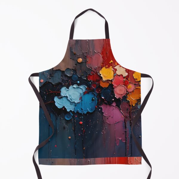 Aperçu de l'œuvre Œuvres d'art abstraites dynamiques à motifs floraux vibrants créée et vendue par ART ATTACK ZONE.