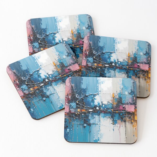 Item preview, Nature Dynamic Abstract Art Pieces Vibrant Color Patterns designed and sold by ART ATTACK ZONE.