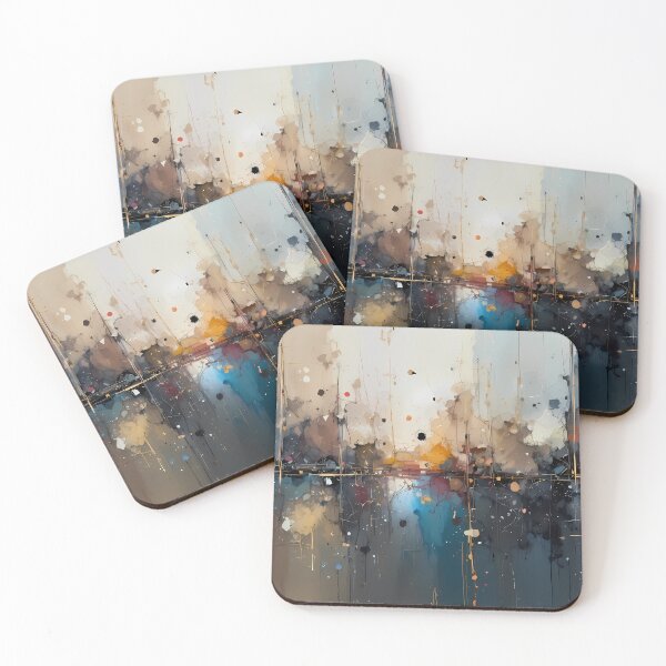 Item preview, Quote Dynamic Abstract Art Pieces Vibrant Color Patterns designed and sold by ART ATTACK ZONE.