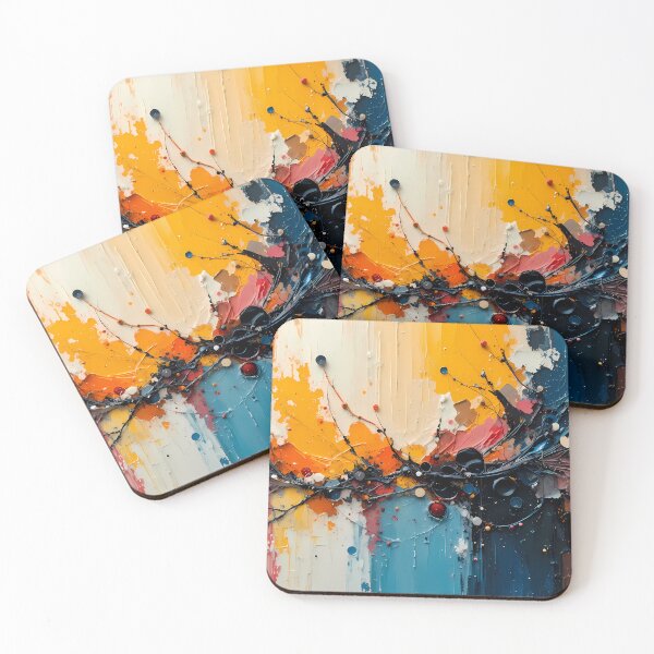 Item preview, Gaming Dynamic Abstract Art Pieces Vibrant Color Patterns designed and sold by ART ATTACK ZONE.