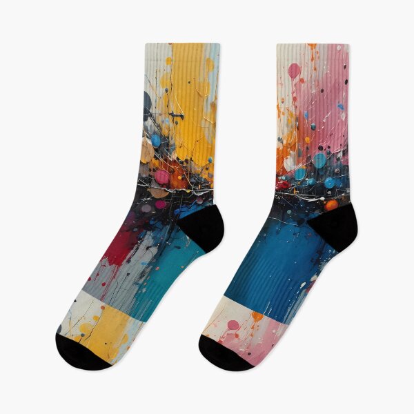 Item preview, Pop culture Abstract Art Pieces Vibrant Color Patterns designed and sold by ART ATTACK ZONE.